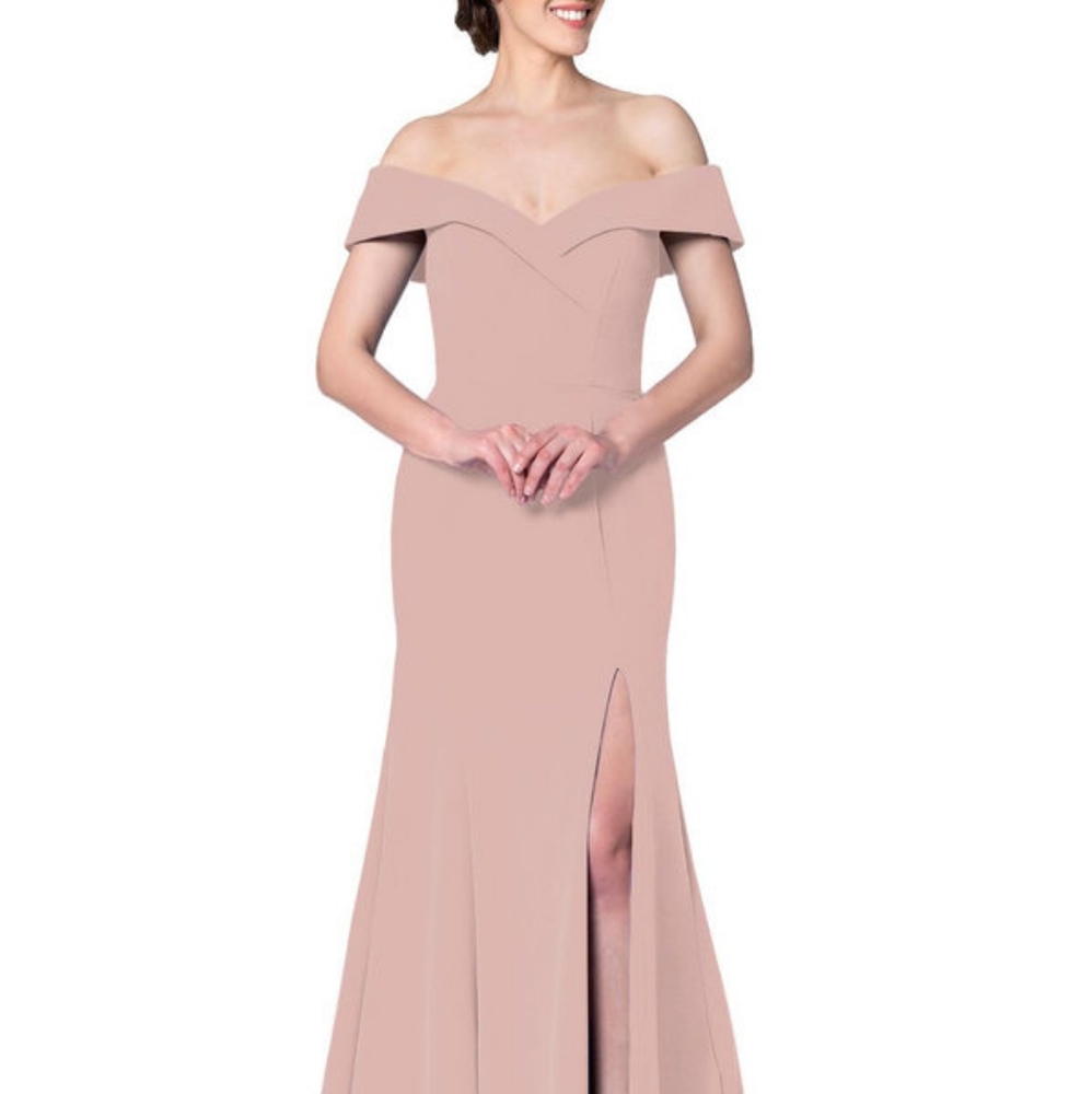NWT Azazie Alice Dress in Dusty Rose